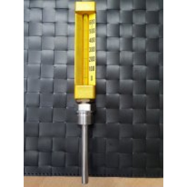 Термометр жидкостный в оправе 0-600°С L=100 мм М27х2